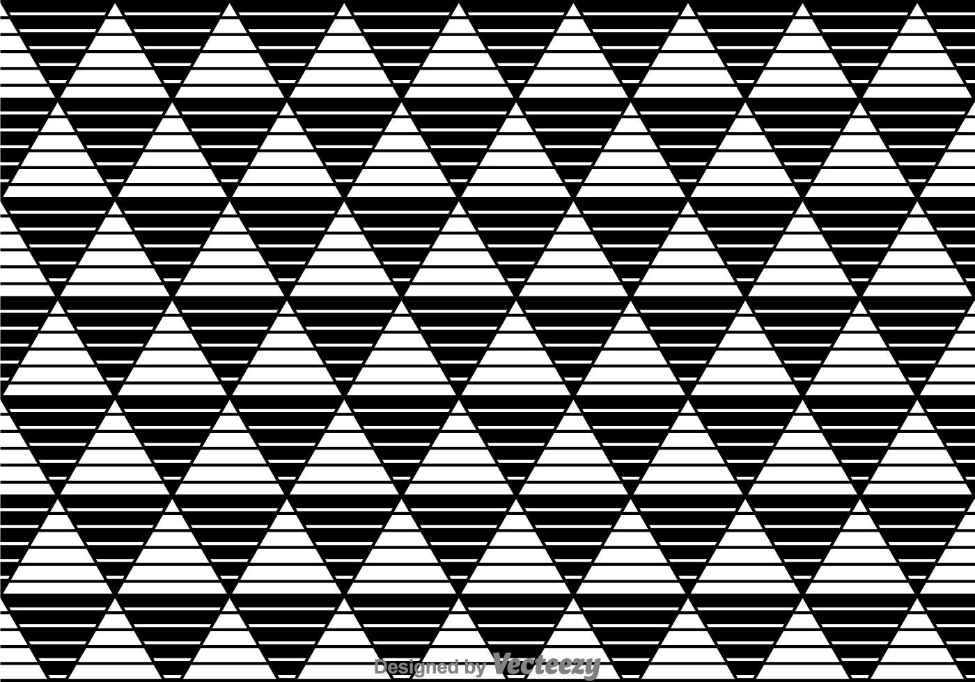 Striped Triangle Tile — grayscale depth map for laser engraving